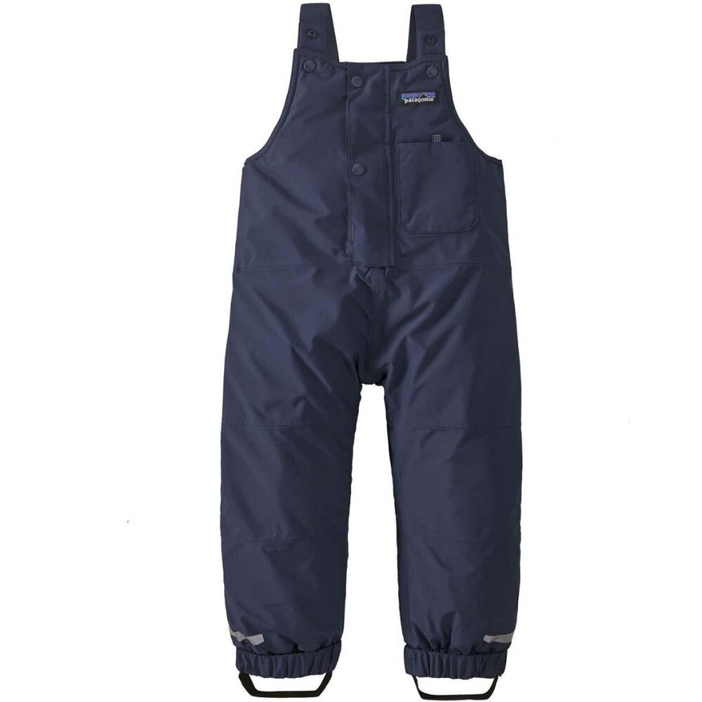 Patagonia Kids Powder Town Bib Snow Pants - Navy Blue